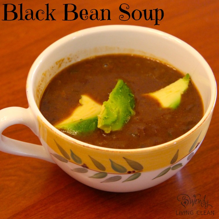 black bean soup