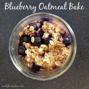 blueberry oatmeal bake