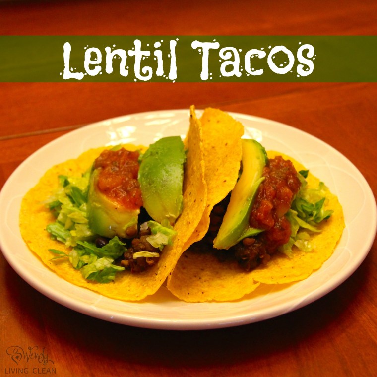 lentil tacos