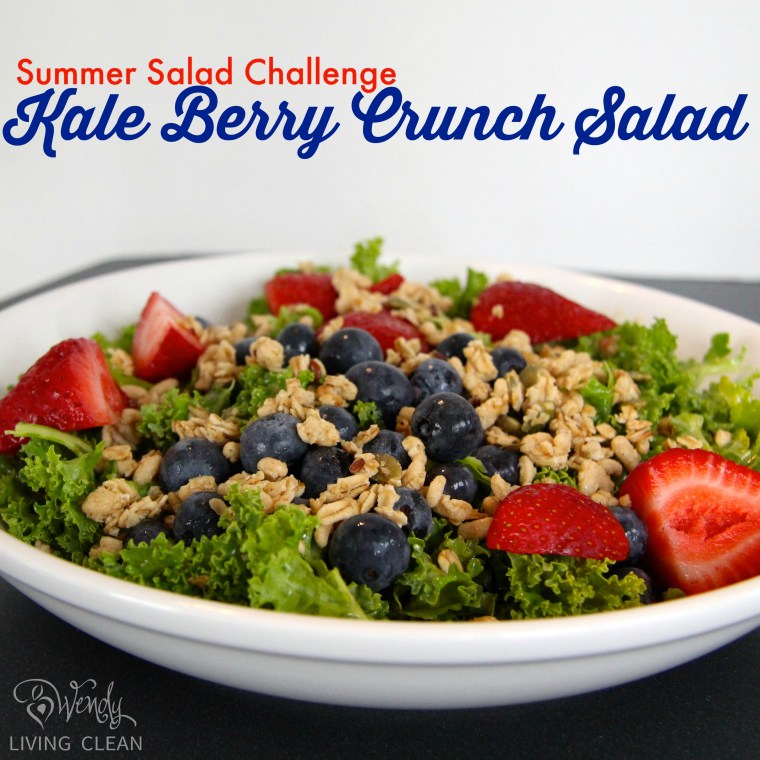 kale berry crunch salad