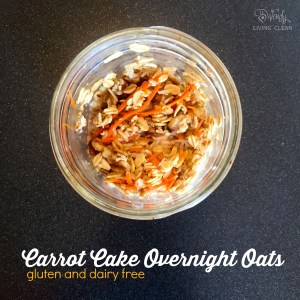 carrot cake overnight oats