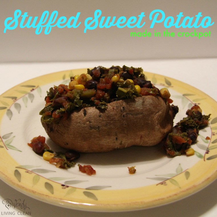 stuffed sweet potato