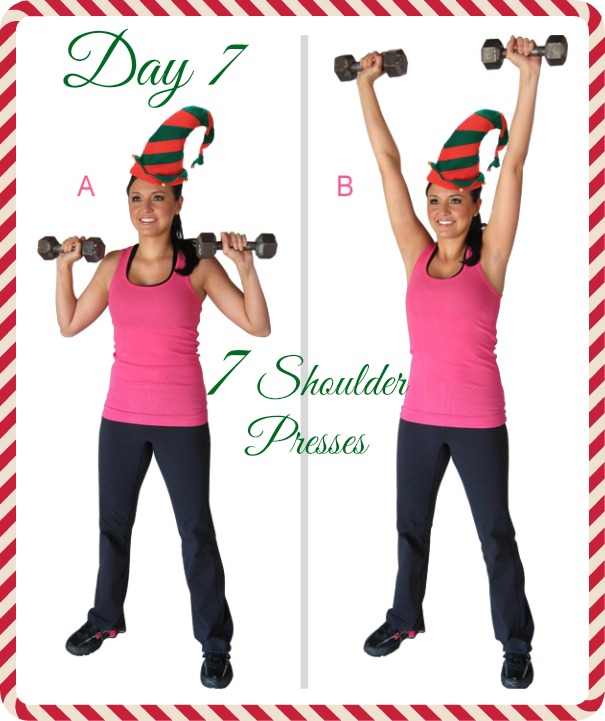day 7- shoulder press