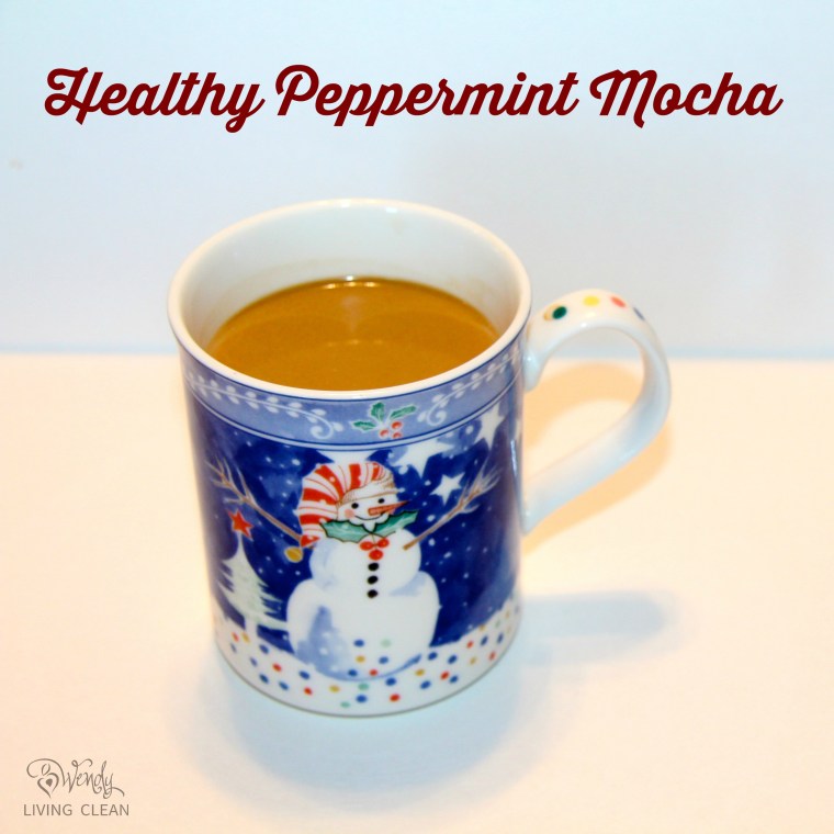 healthy peppermint mocha