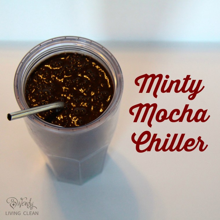 Minty mocha chiller