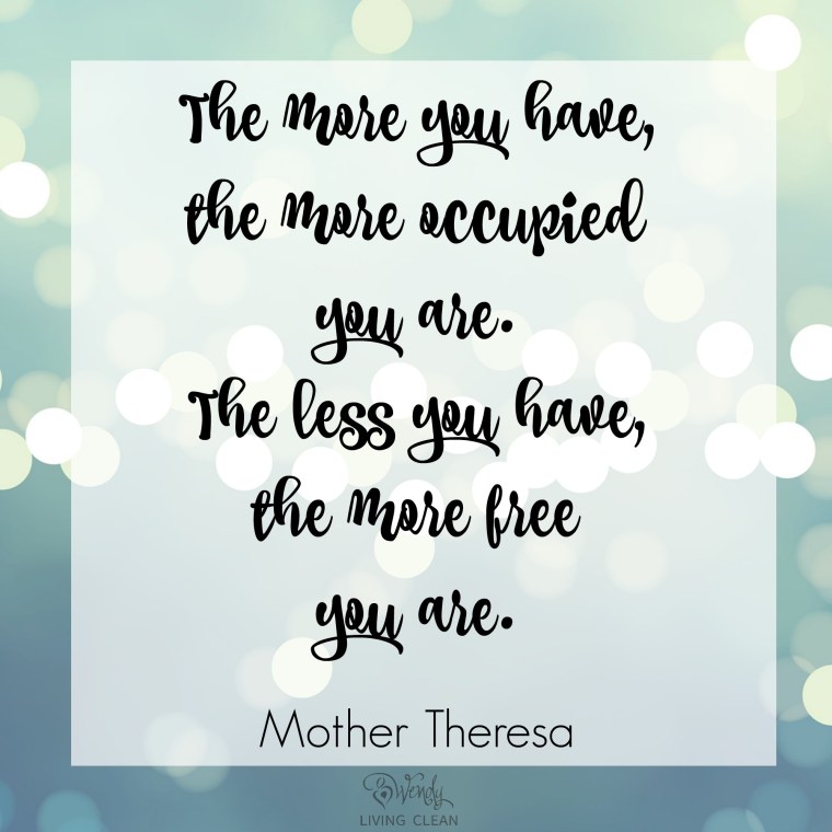 the more you have