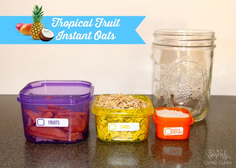tropical fruit instant oats