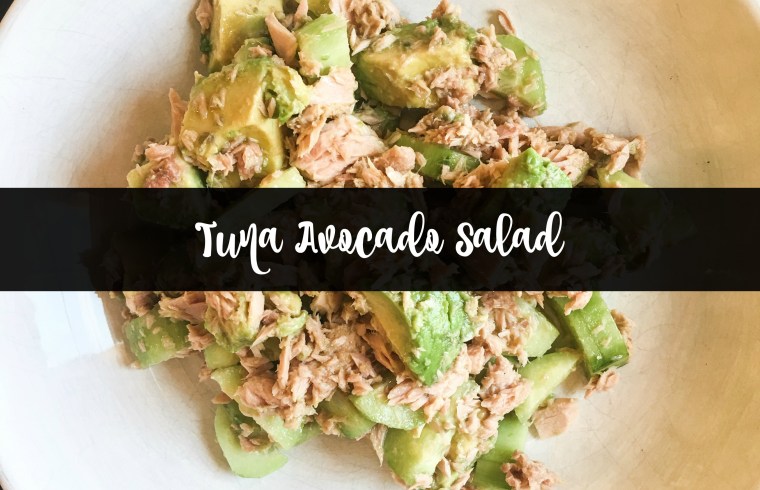 tuna avocado salad